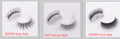 Reusable 3D Mink Lashes Natural False Eyelashes Self Adhesive Fake