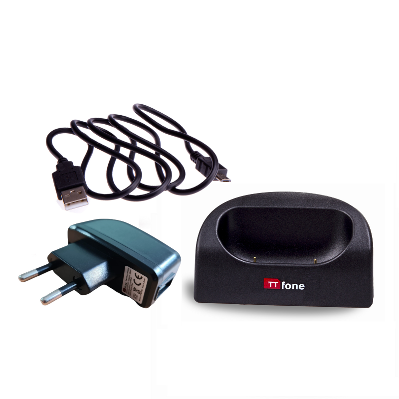 TTfone Spare Docking Station with Charger EU