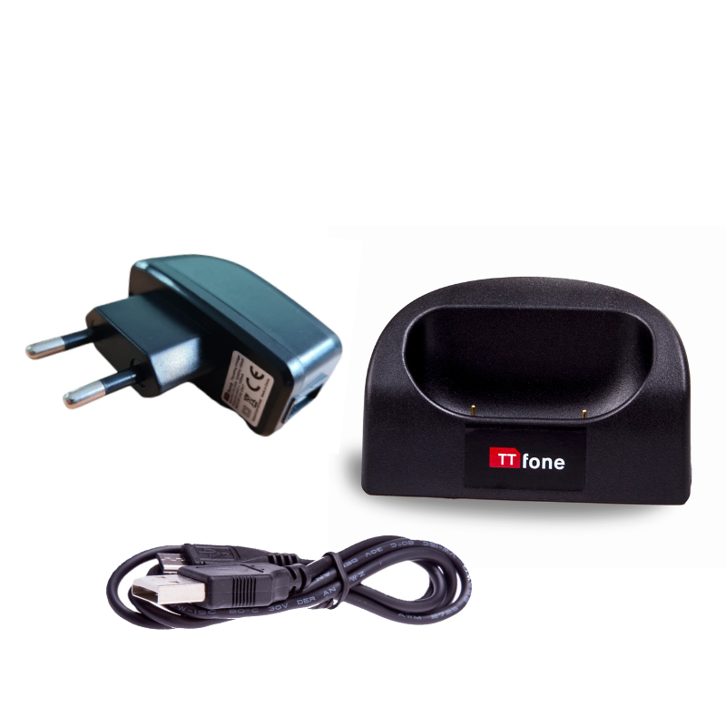 TTfone Spare Docking Station with Charger EU
