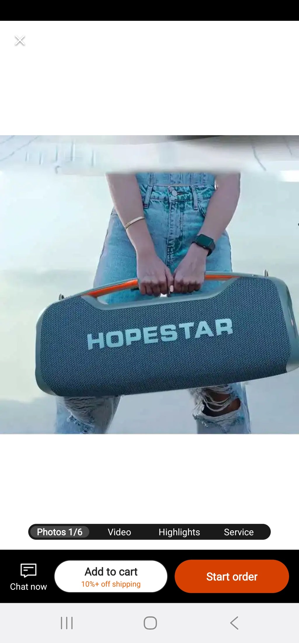 Waterproof Outdoor Party Speaker - Portable Bluetooth
