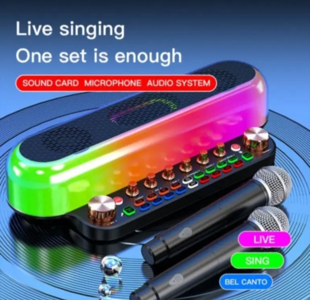 All in one live Karaoke audio system