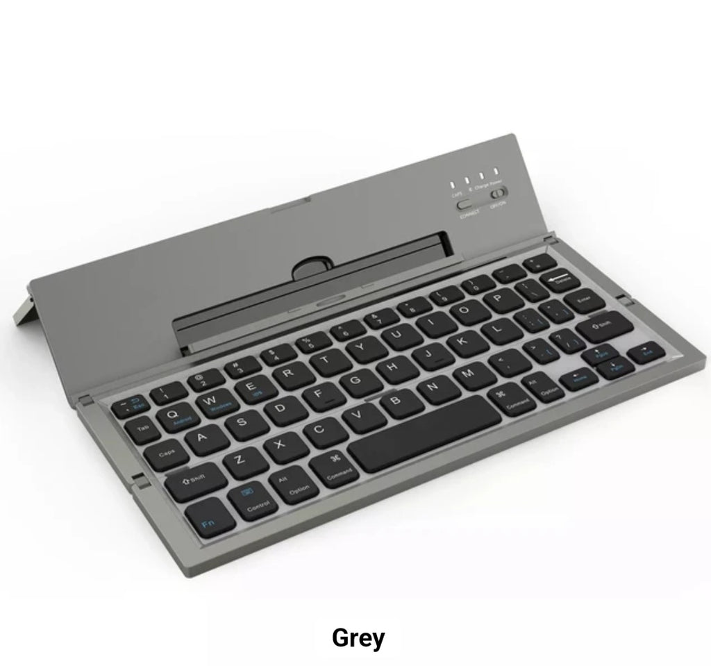 Foldable Bluetooth Keyboard - Portable Wireless Keyboard for iPad iPhone Tablets