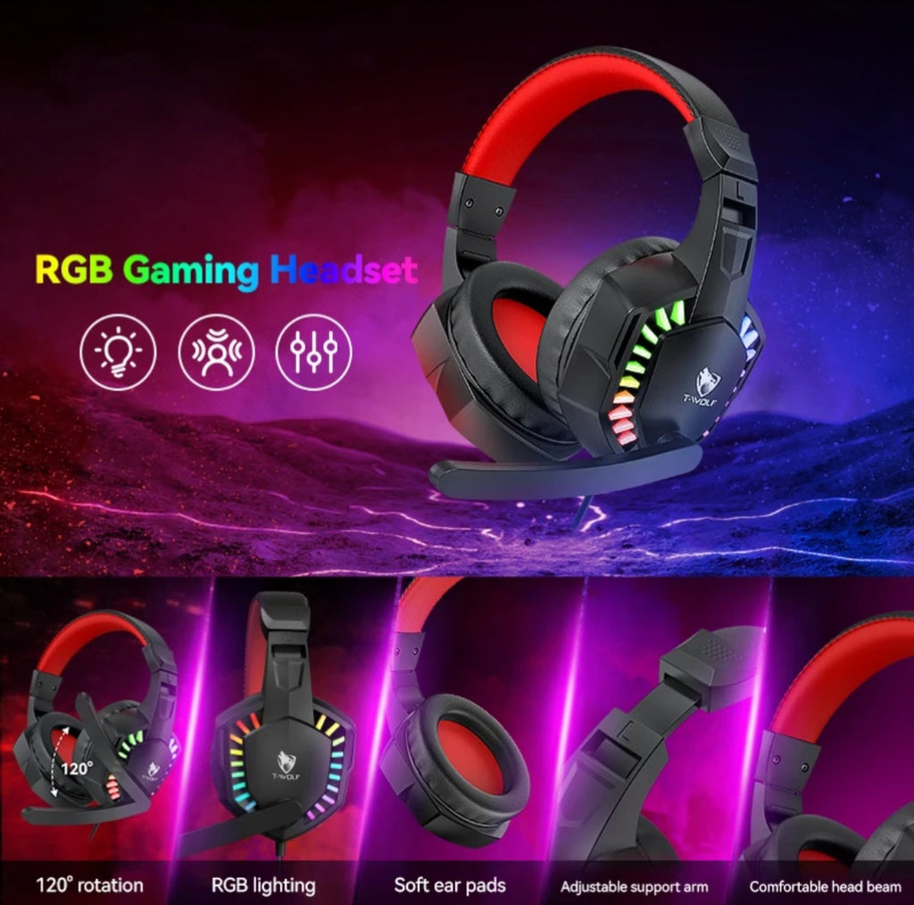 87-Key RGB Rechargeable Wireless Ergonomic Gaming Set Keyboard Combo