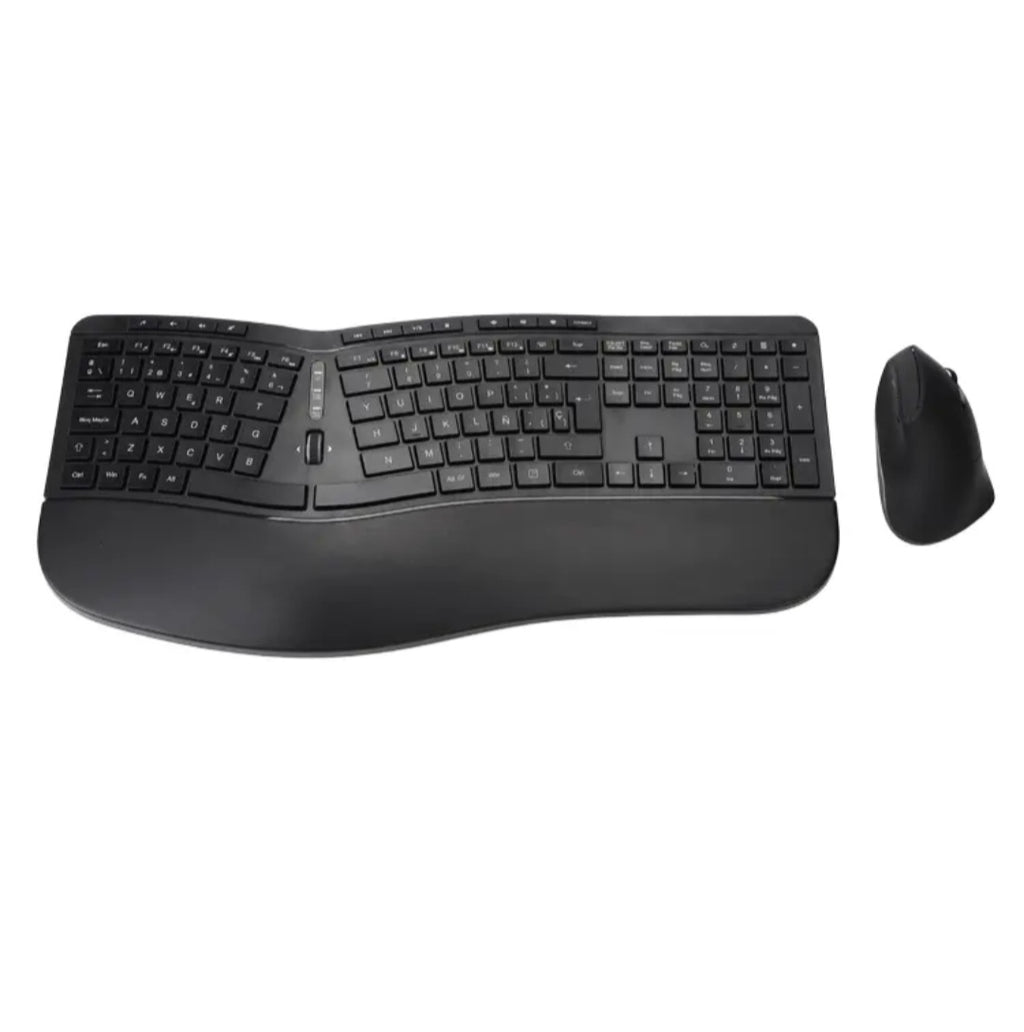 87-Key RGB Rechargeable Wireless Ergonomic Gaming Set Keyboard Combo