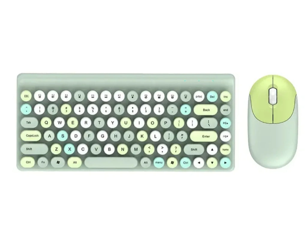 87-Key RGB Rechargeable Wireless Ergonomic Gaming Set Keyboard Combo