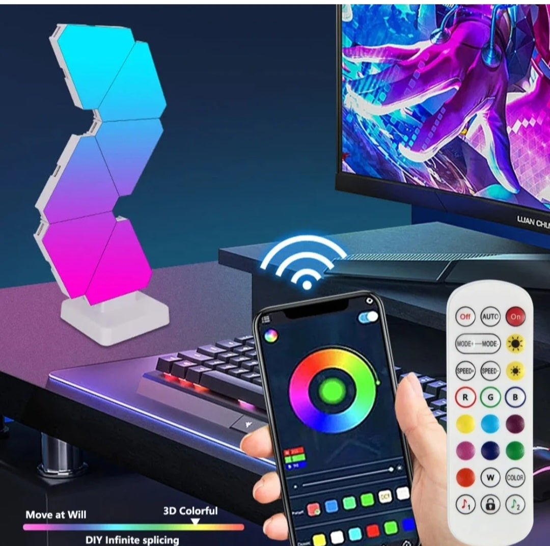 RGB Colourful Light Panel - Smart App Remote Contro
